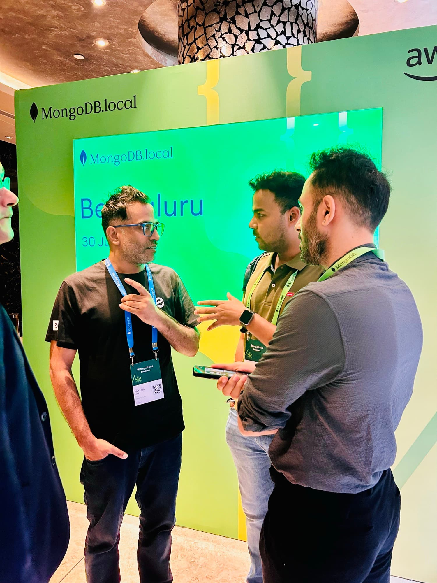 MongoDB.local Bengaluru event setting